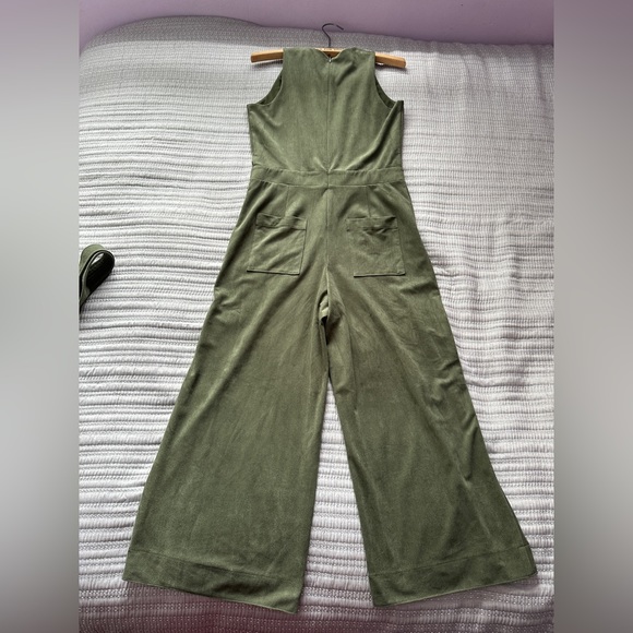 Banana Republic Suede Green Jumpsuit - Picture 3 of 5
